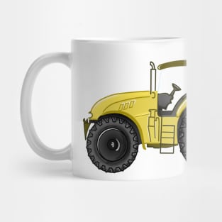 Yellow tractor Mug